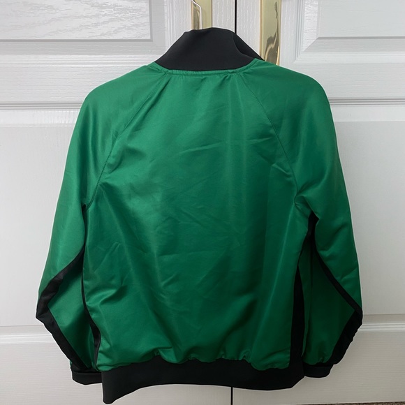 OVO Green Satin Bomber Jacket - Picture 5 of 5
